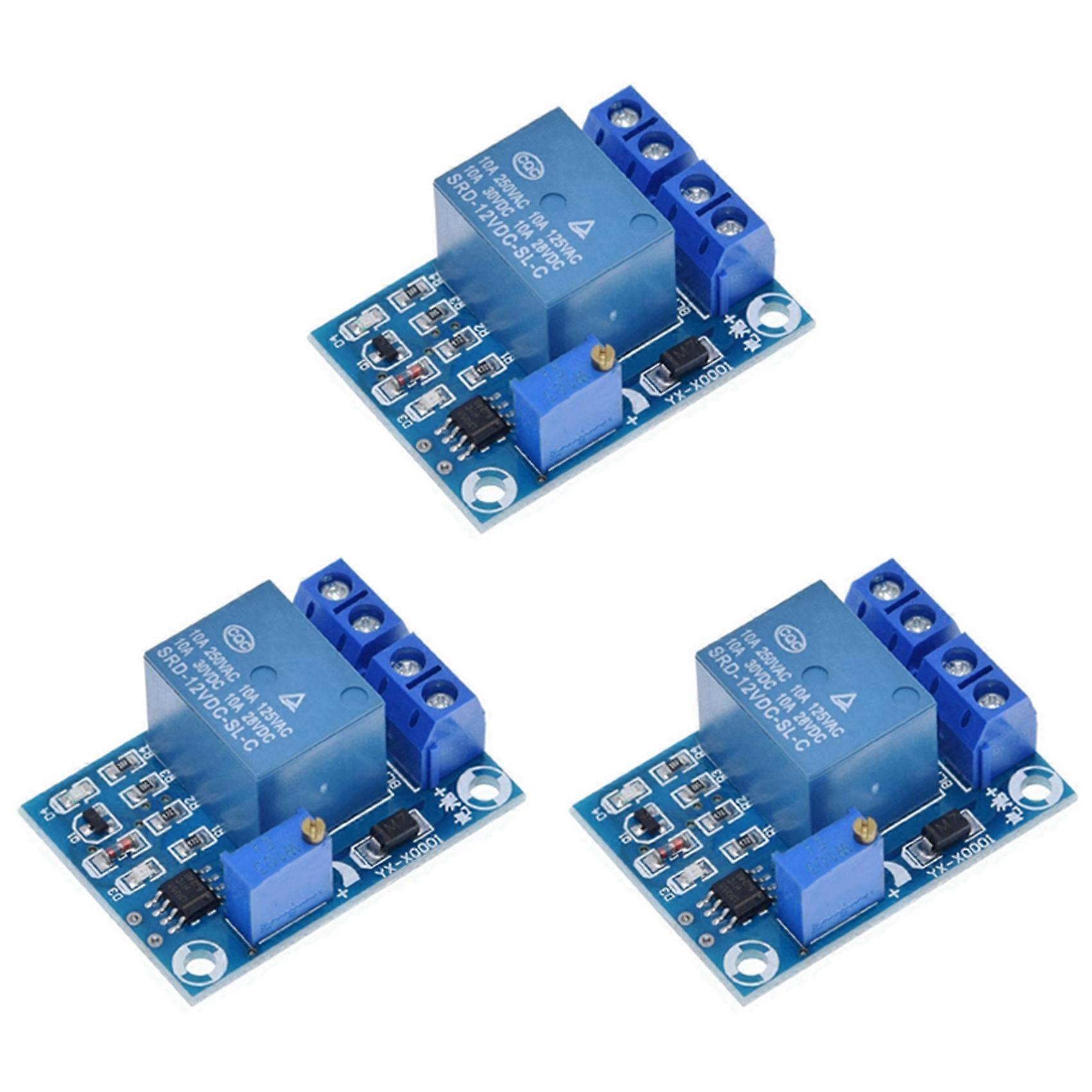 3X YX-X0001 DC 12V Battery Undervoltage Management Module Low Voltage Automatic Switch Recovery Protection Module