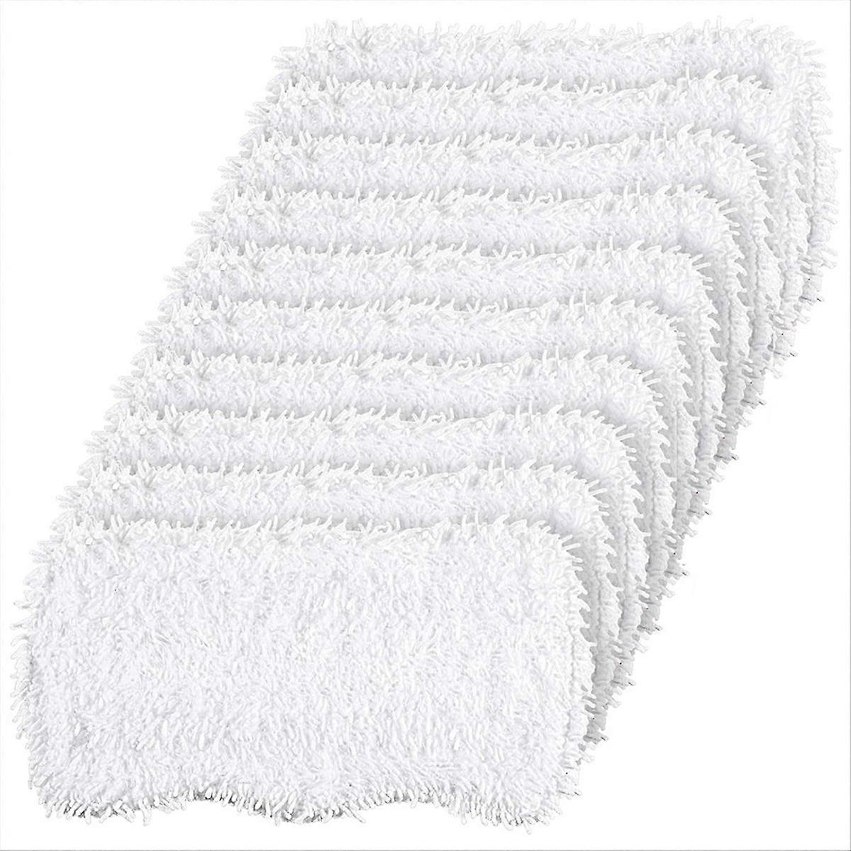 10PCS Microfiber Steam Mop Replacement Pads for Steam Mop S3101