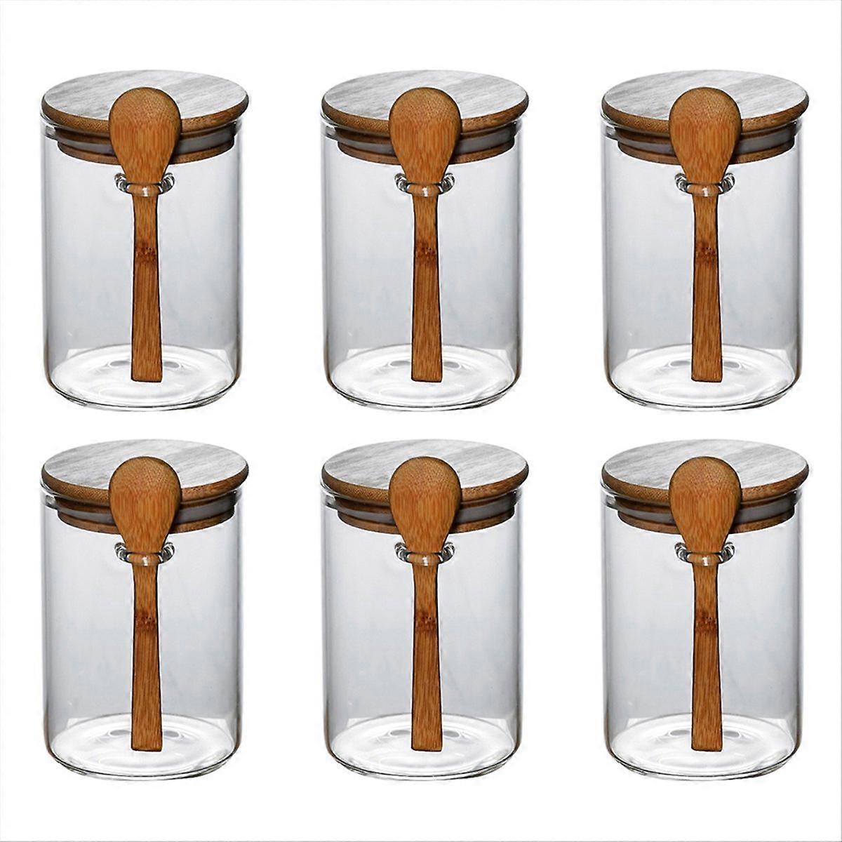 Glass Spice Jars Glass Storage Jars Candy Jar