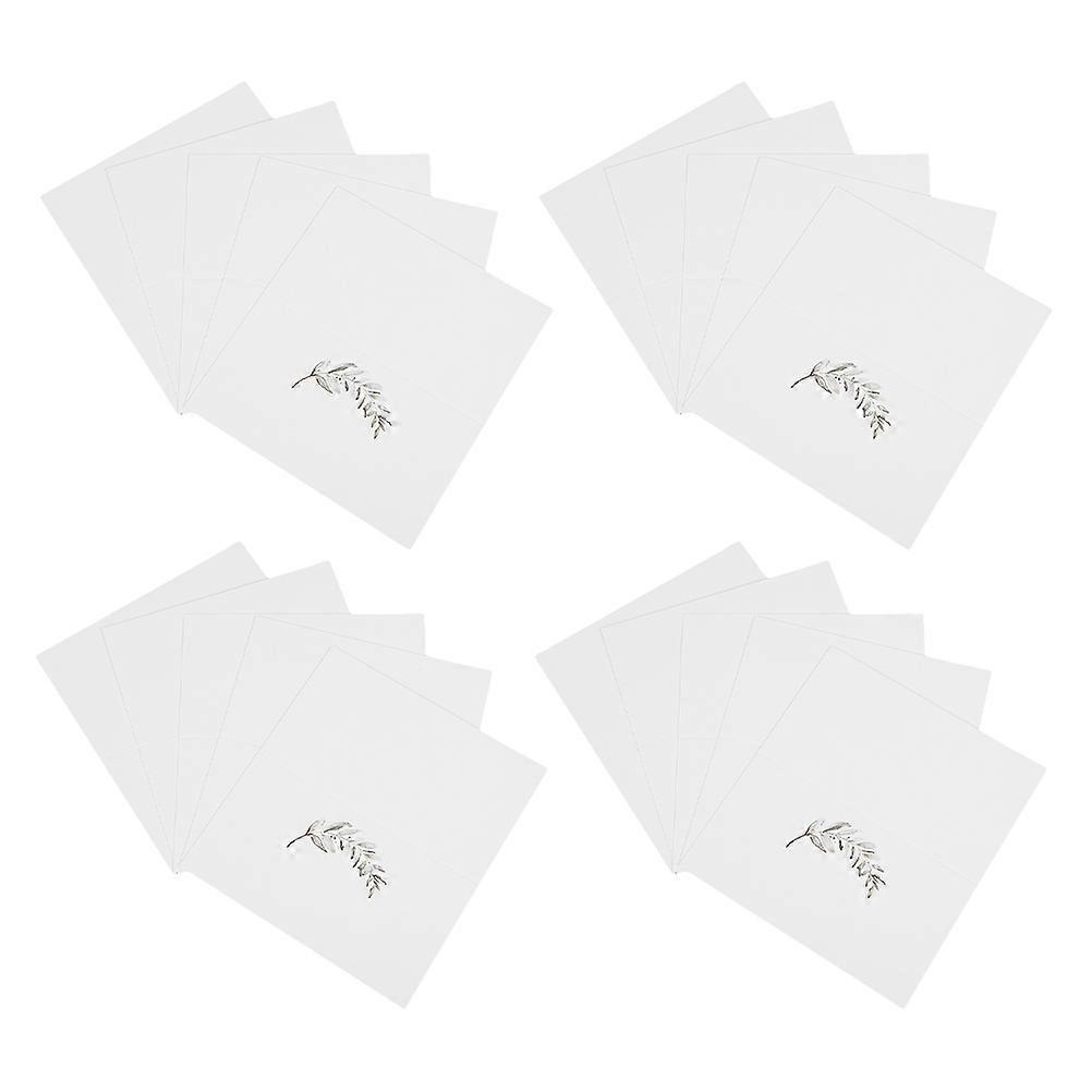 Greenery Wedding Table Cards for Seating Arrangement 250Pcs