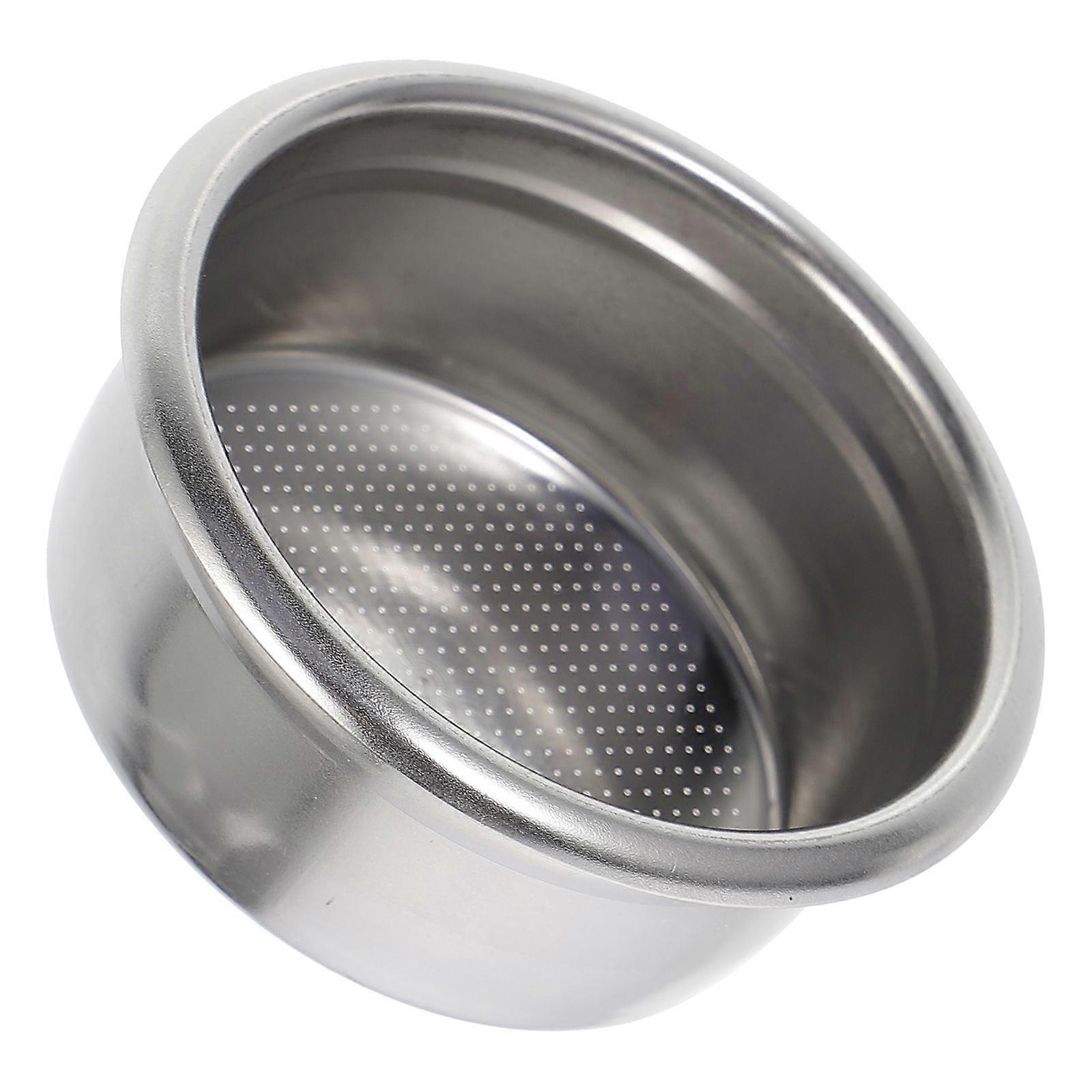 Precision Filter Basket Stainless Steel Espresso Machine Accessory 58mm Diameter Make Espresso 1Set