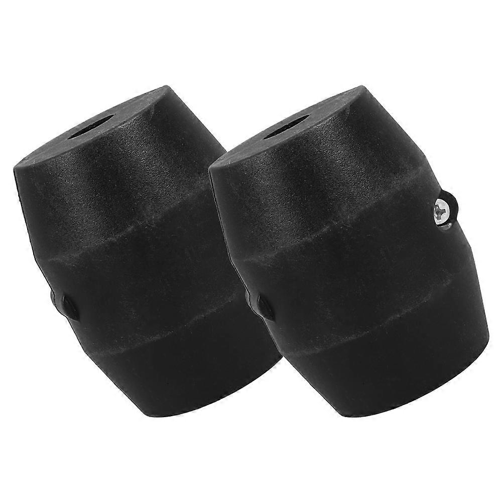 Black Plastic Faucet Gravity Ball Accessory for Bathroom Use 2Pcs Set Easy Install 10mm Diameter