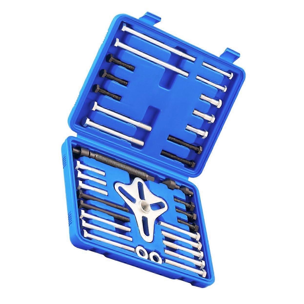 46pcs Automotive Pulley Puller Tool Kit for Wide Vehicle Compatibility and Precision Maintenance