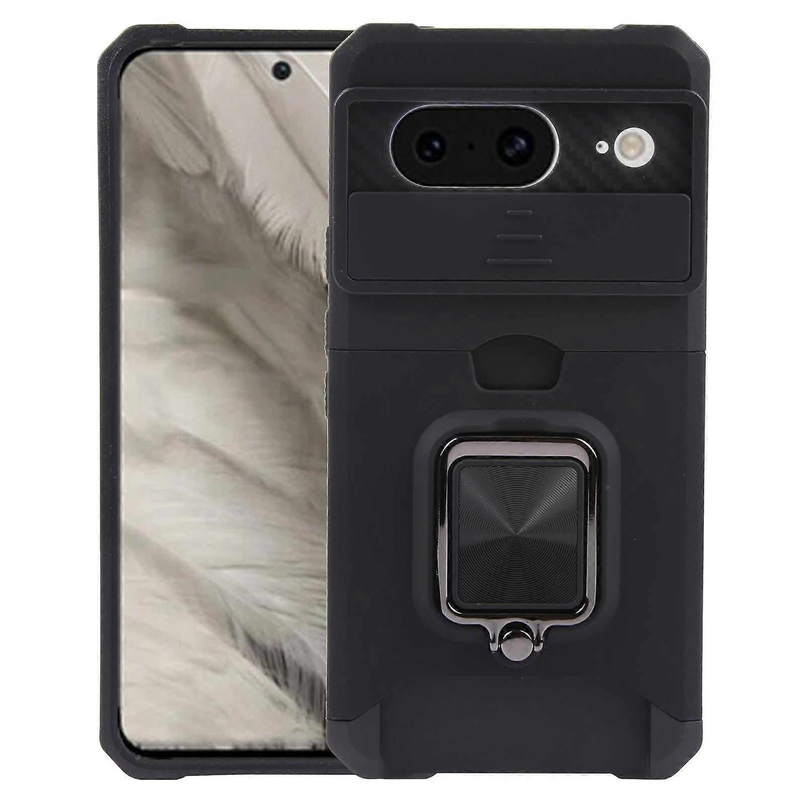 Camera Shield Card Slot PC+TPU Phone Case