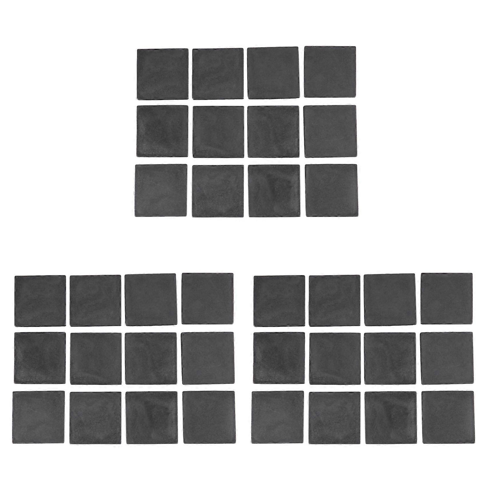 50mm x 50mm Plastic Square End Blind Plugs Cap Pipe Inserts 36Pcs