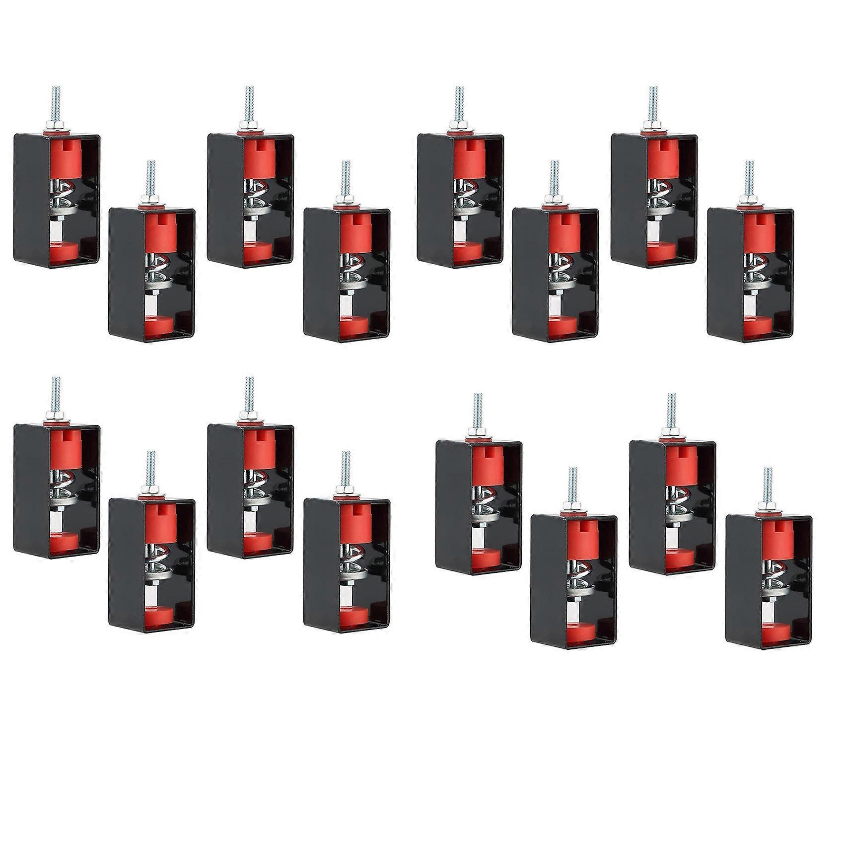 16Pack Ceiling Vibration Damping Mounts, Spring Vibration Isolator for Soundproof and Shockproof for Theater Studio