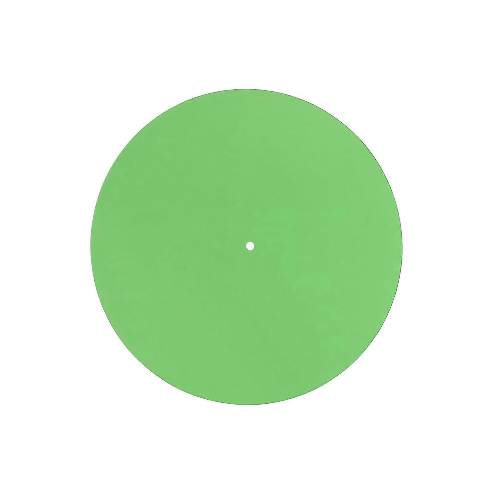 12 Inch Turntable Mat Transparent Acrylic Pad for Vinyl Record Players Anti-Static Noise Reduction Shock Absorber