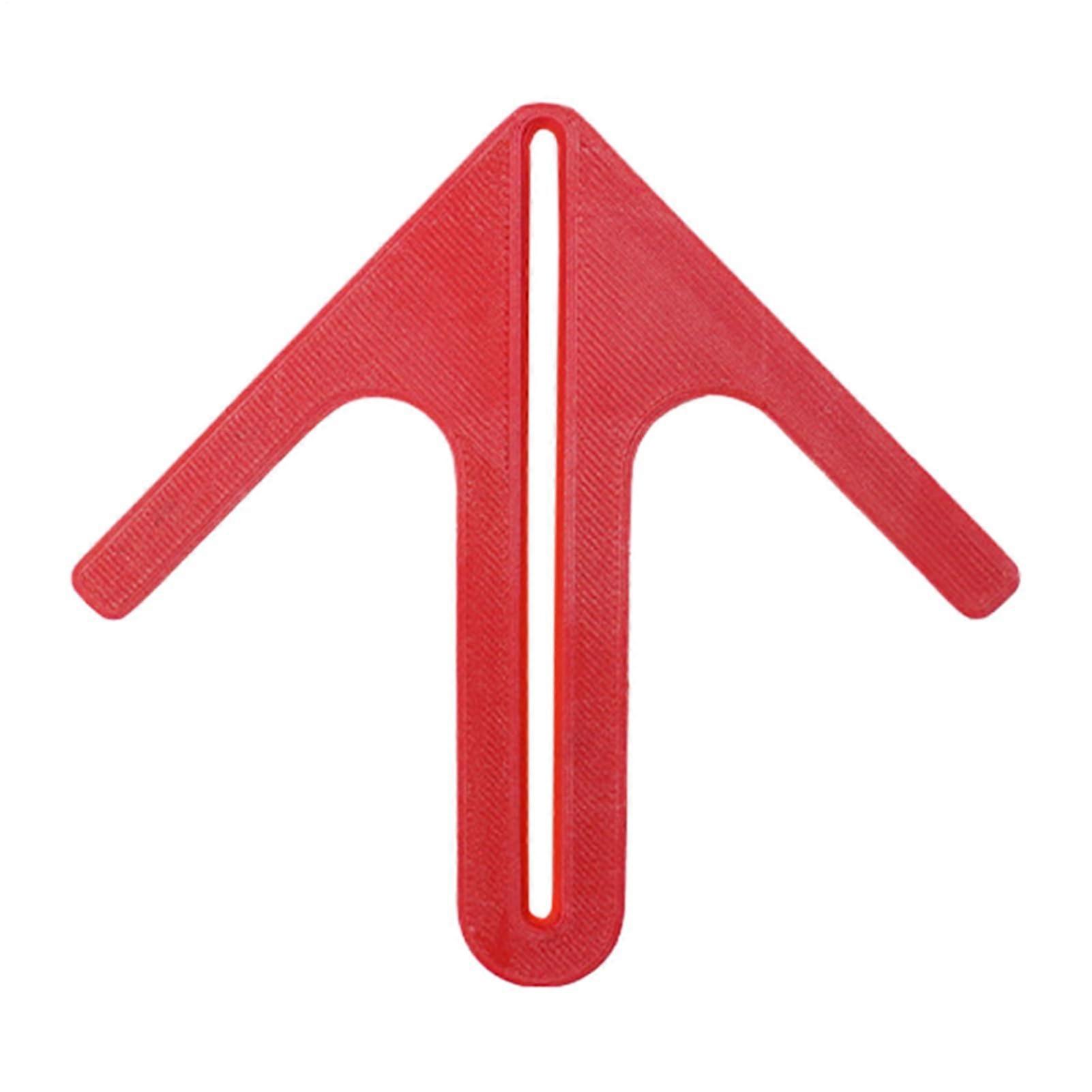 Center Finder Tool for Woodworking with Precise Positioning and Visual Scale Markings