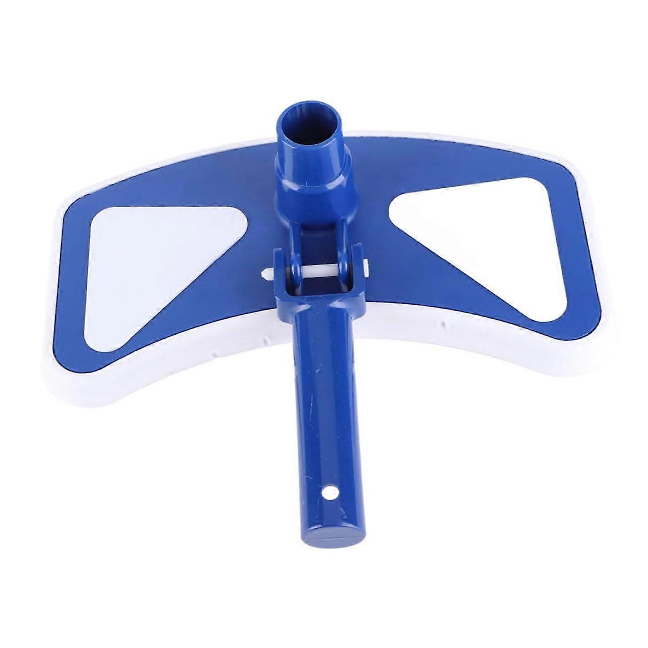 Crescent Shaped Pool Vacuum Head Brush for Efficient Debris Removal Universal Pool Cleaning