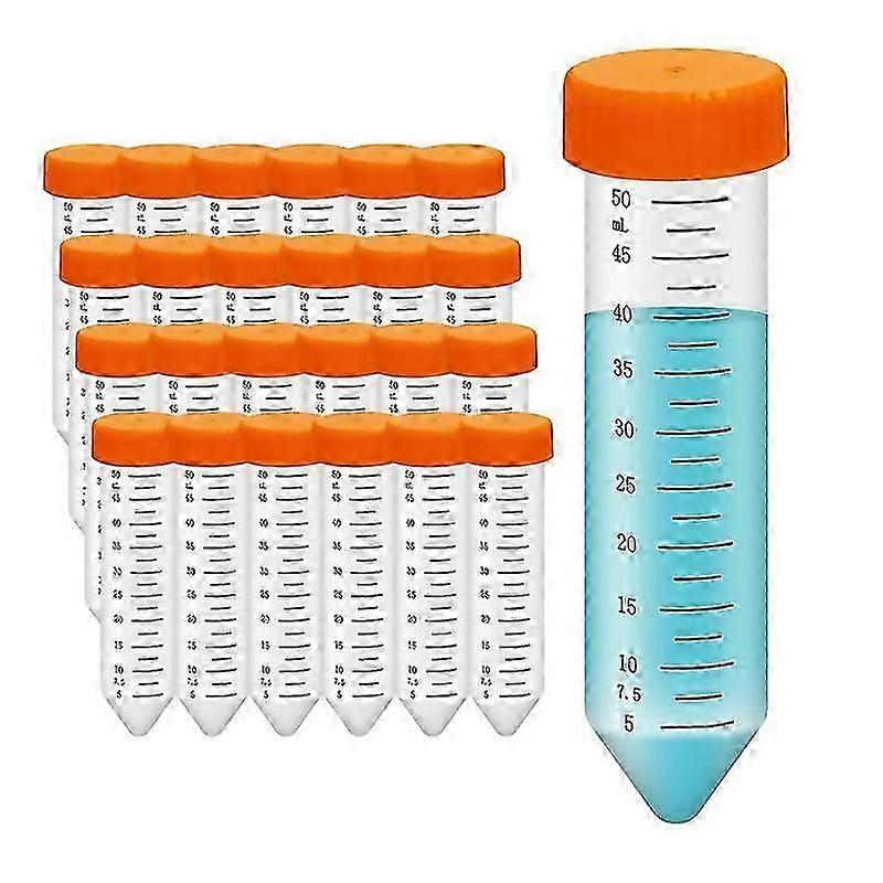 For Conical Centrifuge Tubes Polypropylene Test Tubes Leakproof Screw Caps Plastic Container With