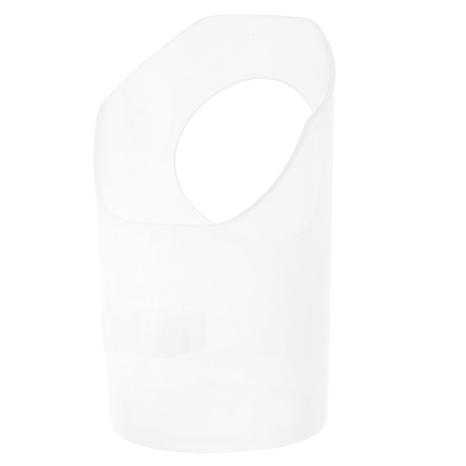 Bird Cage Feeder Parakeet Bird Feeder for Feeding 2Pcs White ABS