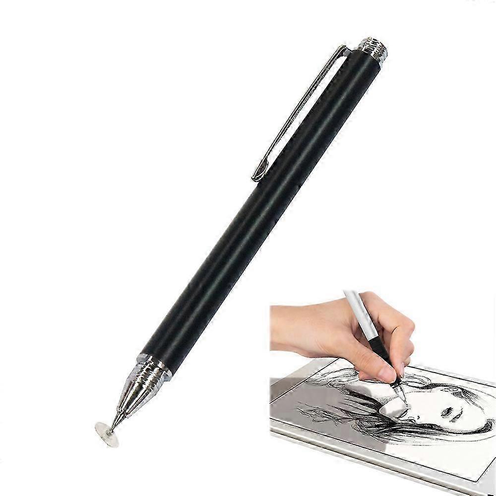 2026 AT-11 Mobile Phone Tablet Universal Touch Screen Capacitive Pen Precision Stylus(Black)
