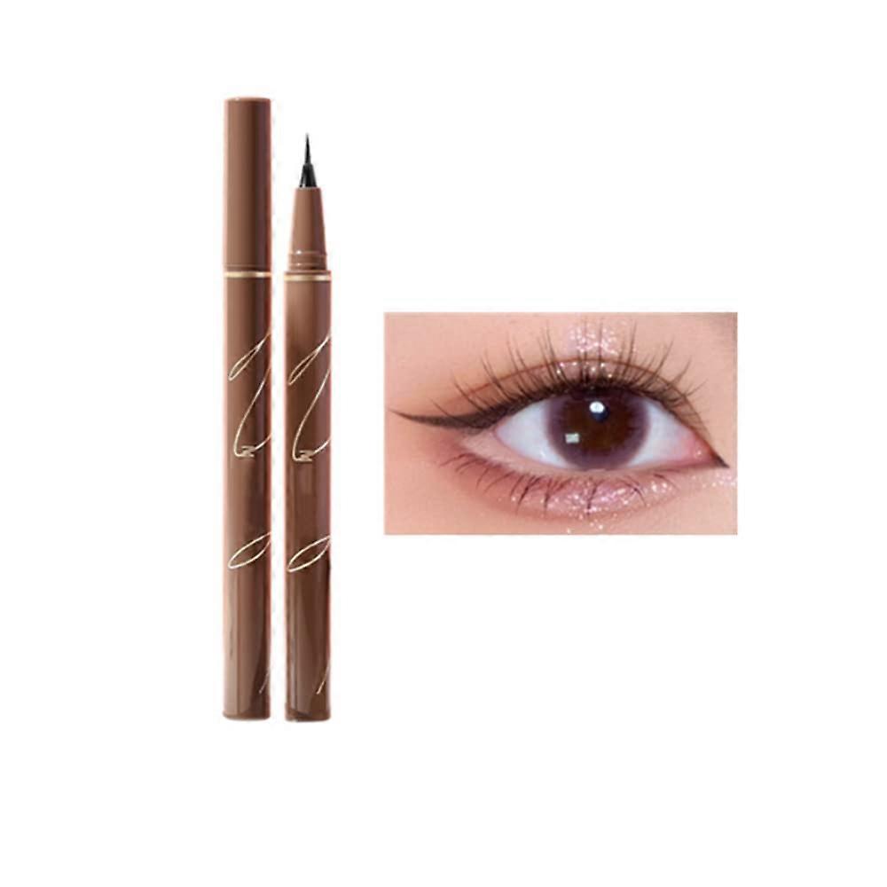 Waterproof Liquid Eyeliner Black with Precise Felt Tip, 24H Long Lasting Smudge Proof