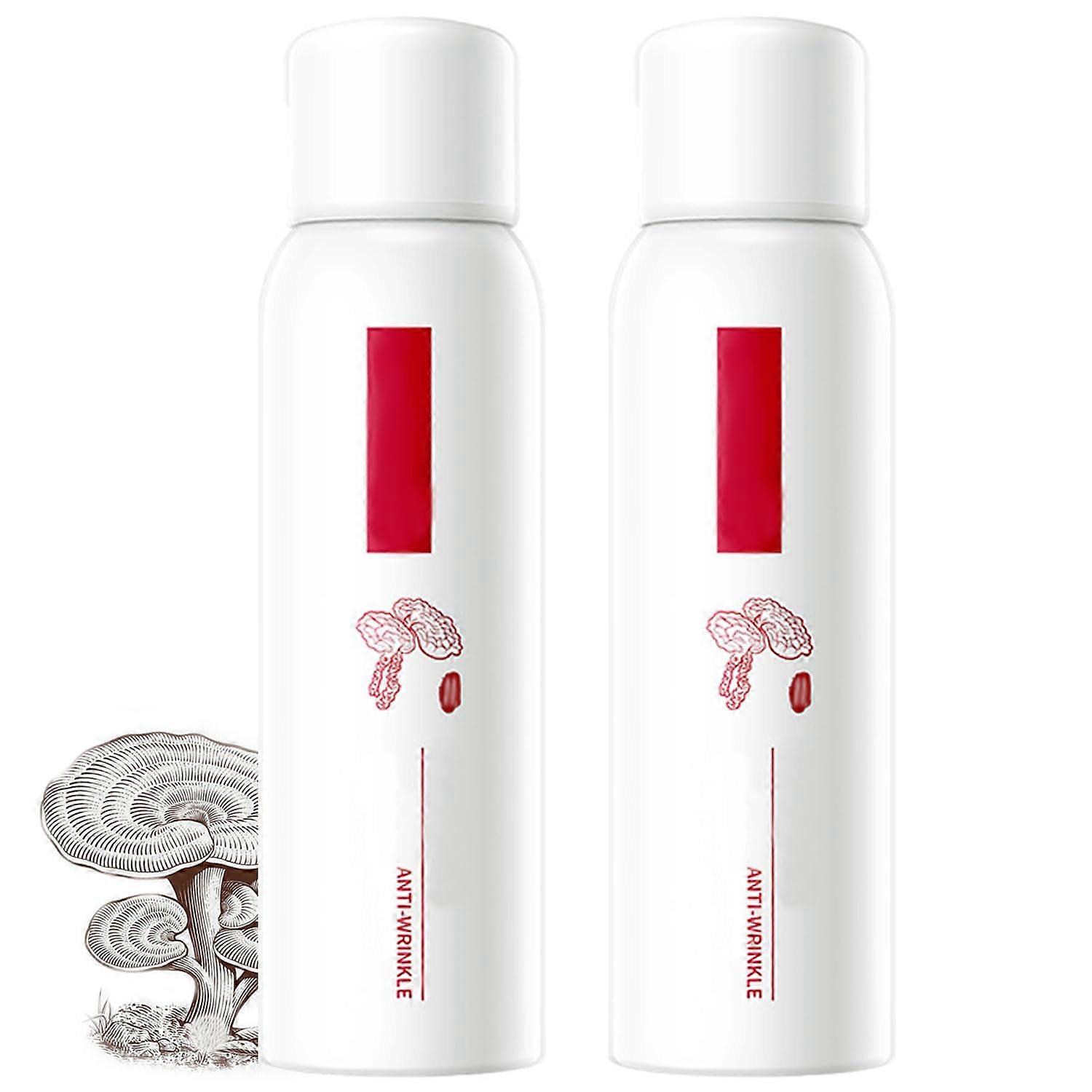 Ganoderma Lucidum AntiWrinkle Serum 150ml Deep Hydration and Firming for All Skin Types 2pc