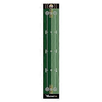 Golf Putting Mat Foldable - Anti Slip Indoor Outdoor Practice Green - for Home Office Backyard