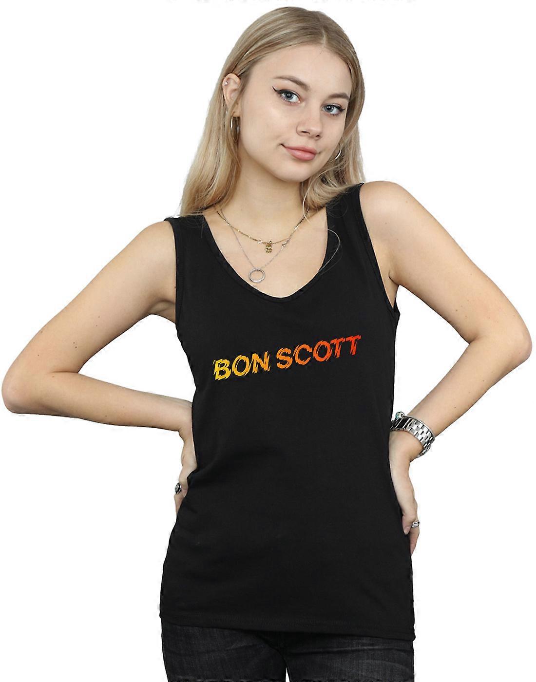 Chaleco logotipo roto de Bon Scott Women's