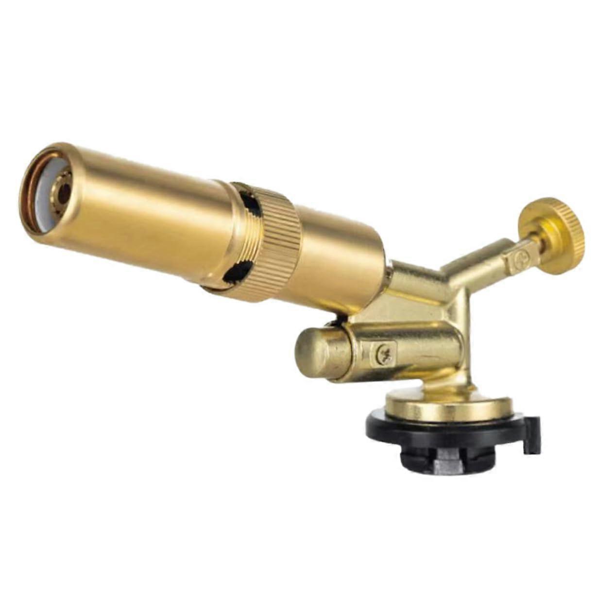 Adjustable Butane and Propane Torch Head with Flame Control for Welding Cooking BBQ and Camping