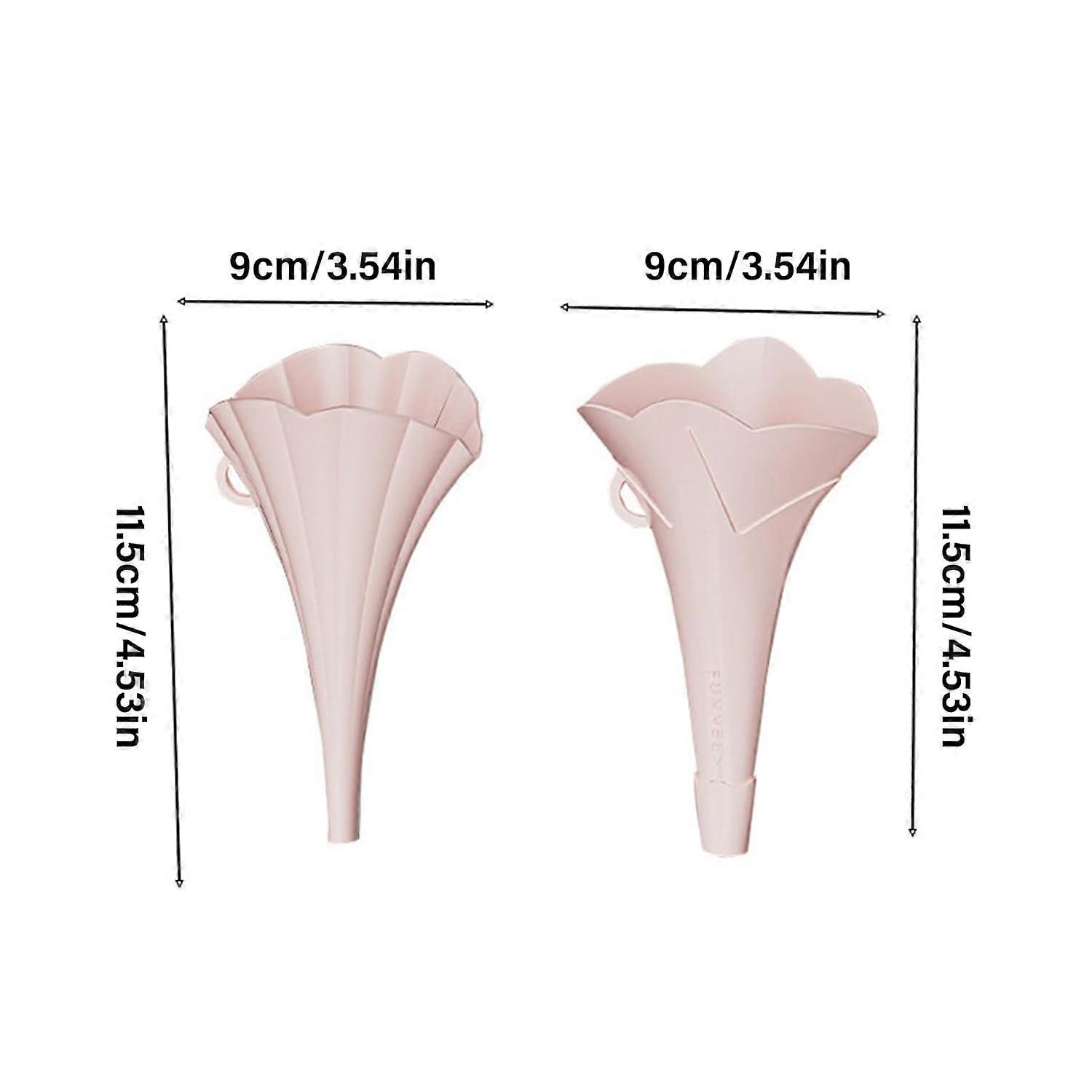 MultiColor Kitchen Funnel Set, Collapsible and MultiUse for Liquids, Spices, Camping Cooking