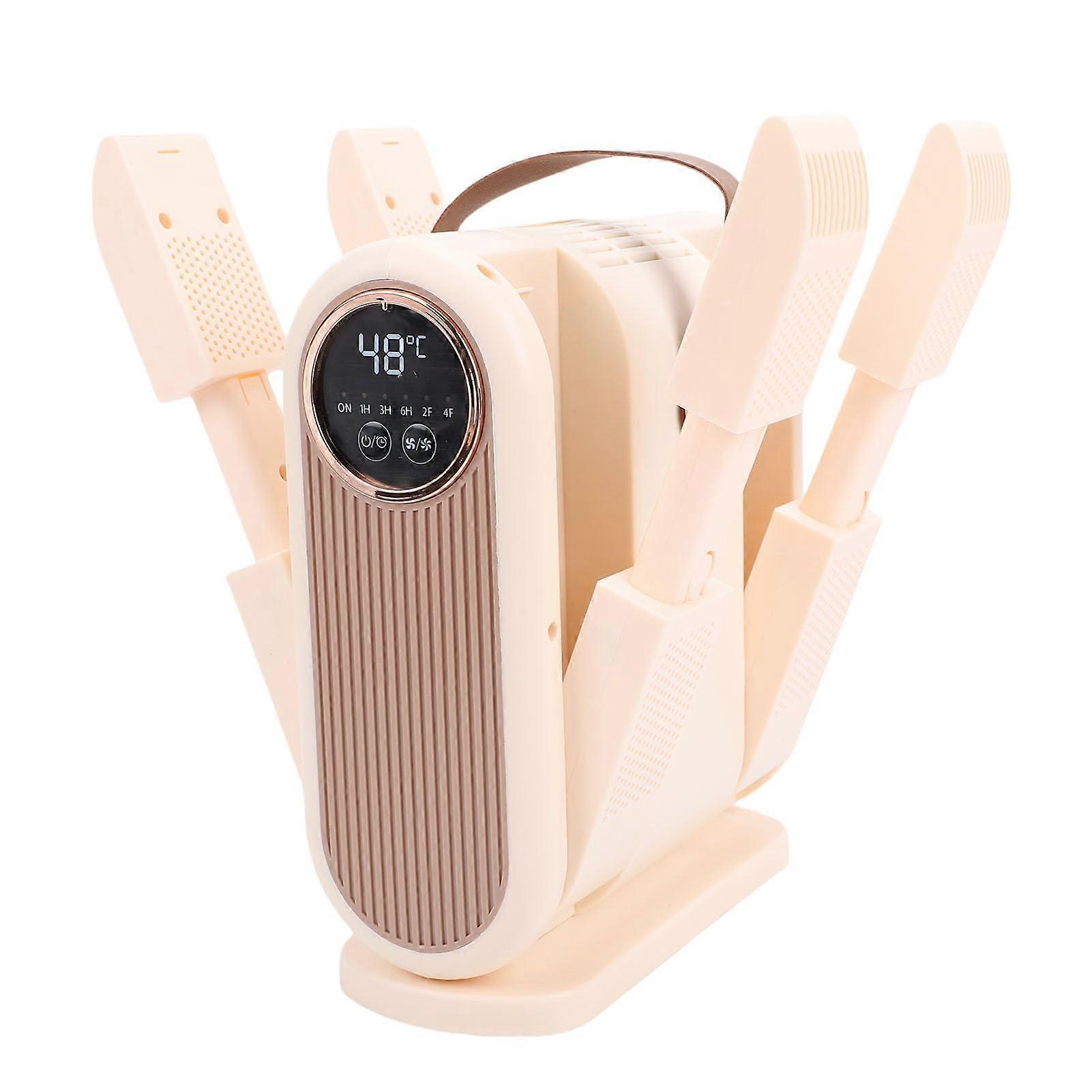 Boot Dryer with Smart Temperature Control, Fast Drying Foldable Shoe Warmer for Home and Garage