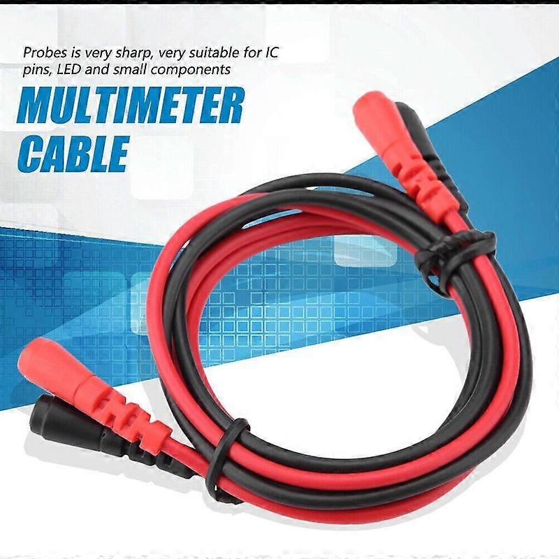 Test with Replaceable Multimeter Electronic Leads Crocodile Clips P1500 Digital