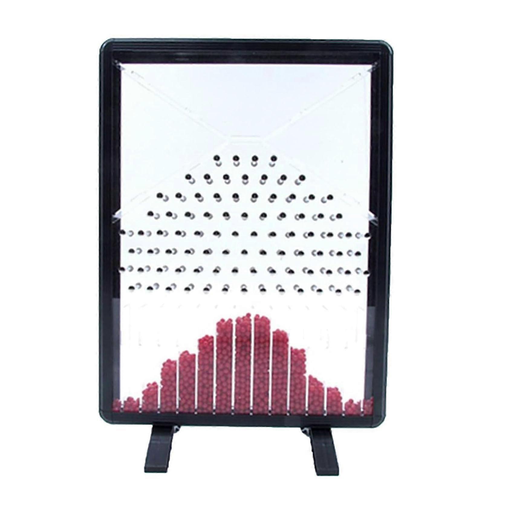 Galton Board for Visual Probability Learning and Bell Curve Demonstration Classroom Model