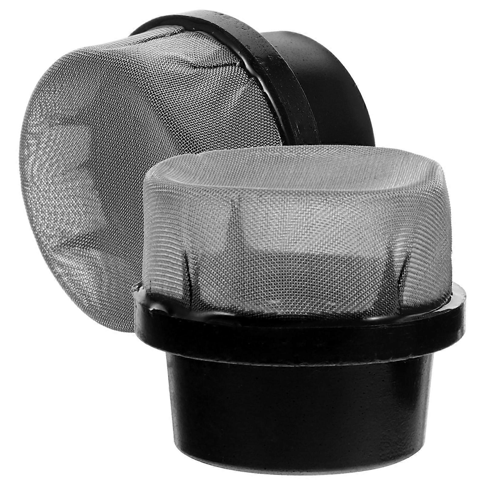 Air Vent Strainer Pool Cap for Pool 2Pcs Plastic Screen Replacement Filter