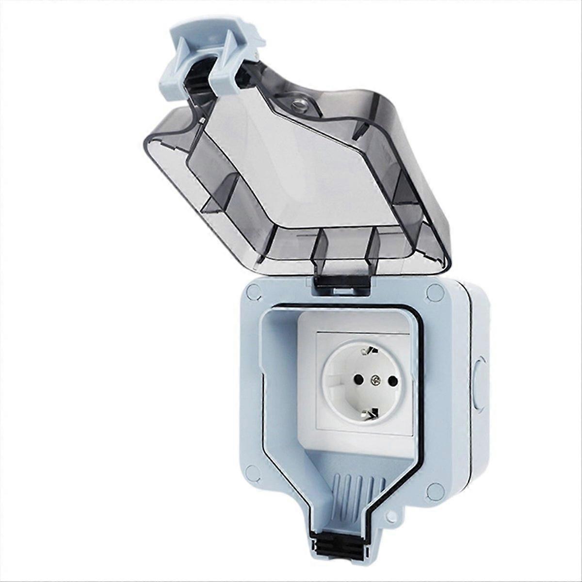  16A Rainproof Charging Socket EU Plug