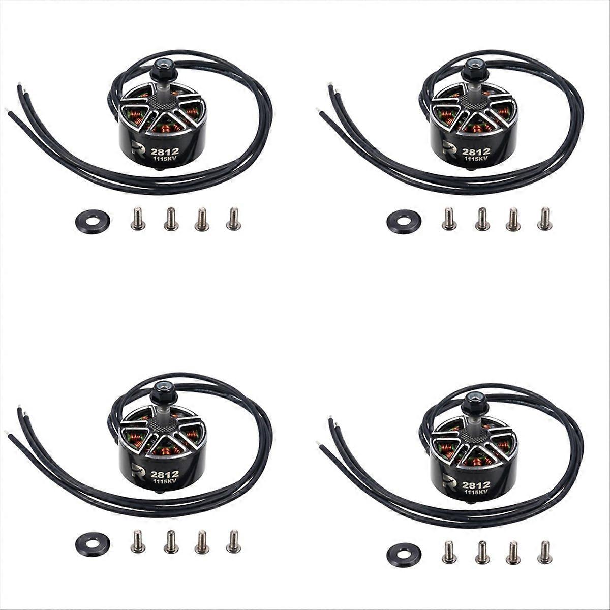 4PCS 2812 1115KV Brushless Motor