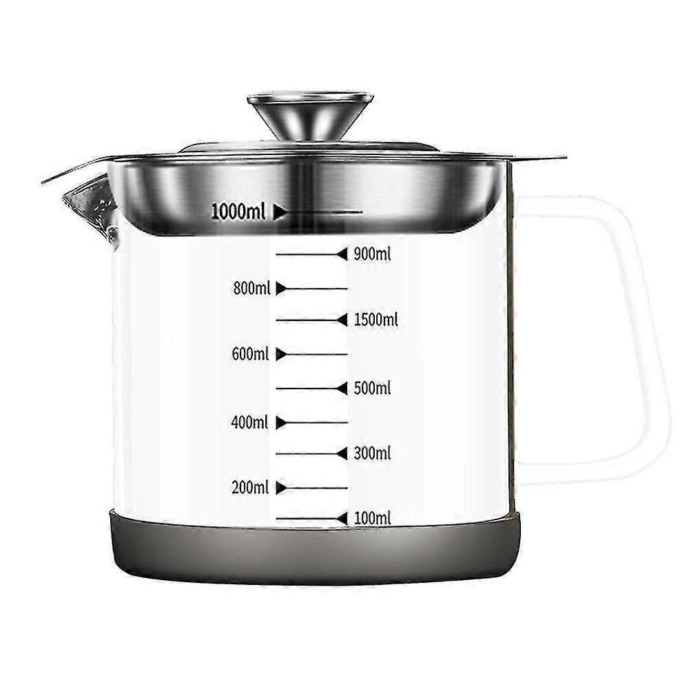 Glass Gravy Separator With Filter Cap, Fat Separator, Poultry Separator