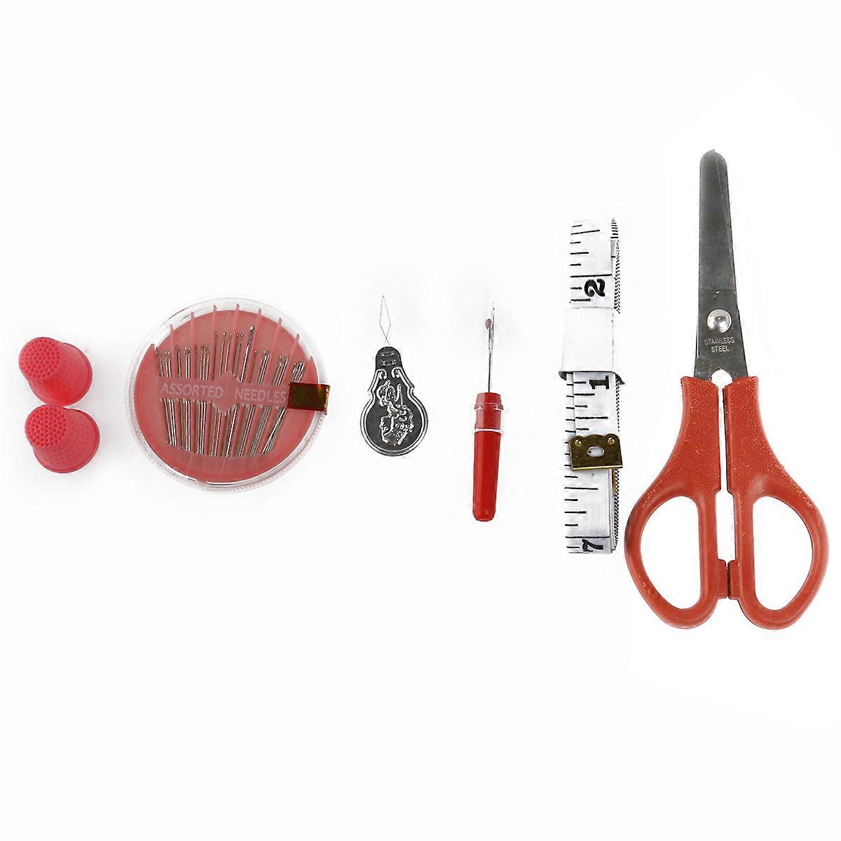 Sewing Kit for Sewing Machine Needlework Box with 100-in-1 Essential Tools
