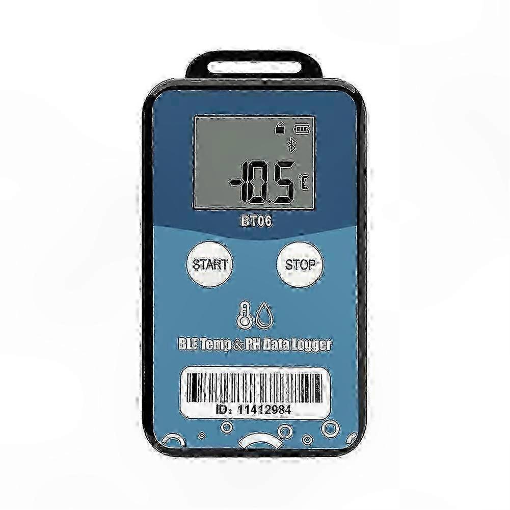 Mini Bluetooth Humidity and Temperature Logger with 32000 Data Points Internal Sensor Recorder