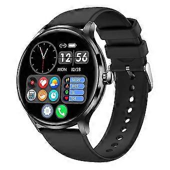 Smartwatch preto 2026 com tela sensível ao toque HD de 1,39 polegadas, chamadas Bluetooth, resistência à água IP67, mais de 20 modos esportivos e monitor de saúde - para Android e iOS.