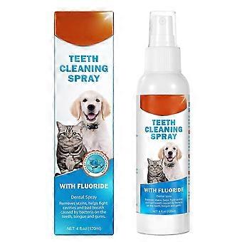 Tandspray för husdjur, 1 st. Fräsch andedräkt utan borstning Bekämpar plack och tandsten för hundar och katter