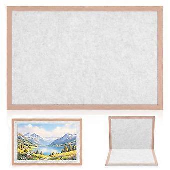 Non-Slip Puzzle Mat Foldable Puzzle Mat with Frame for Jigsaw Puzzles Portable Puzzle Mat for Puzzle Storage and Organization