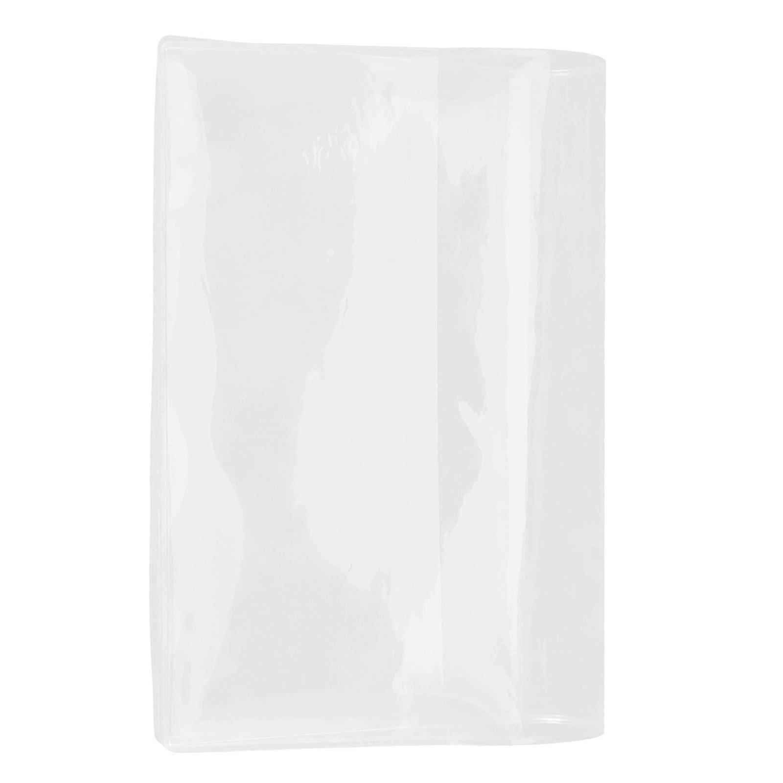 Refillable Notebook Binder Shell Clear Book Sleeve for Protection