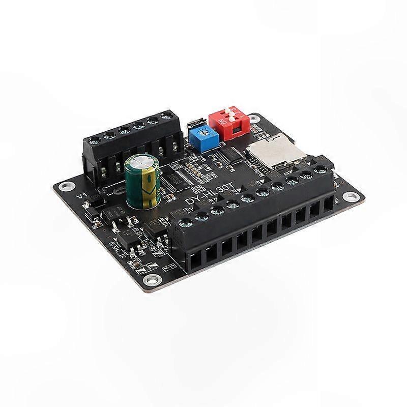 30W Audio Amplifier Board with SD Decoder, 9-Port Trigger Switch for Playback, DIY Sound Module