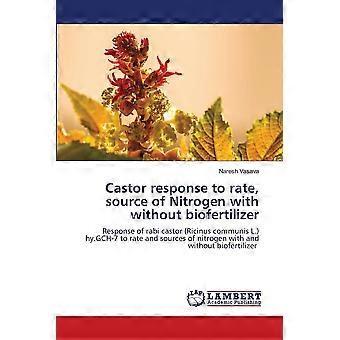 Castor response to rate, source of nitrogen with without biofertilizer response of rabi castor ricinus communis l. hy.gch-7 to rate and sources of nit
