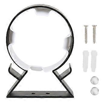 Hair Dryer Rack Space Aluminum Hole Free Blower Organizer Lightweight Hardware Accessory(9482BS Matte Black Blower Organizer )