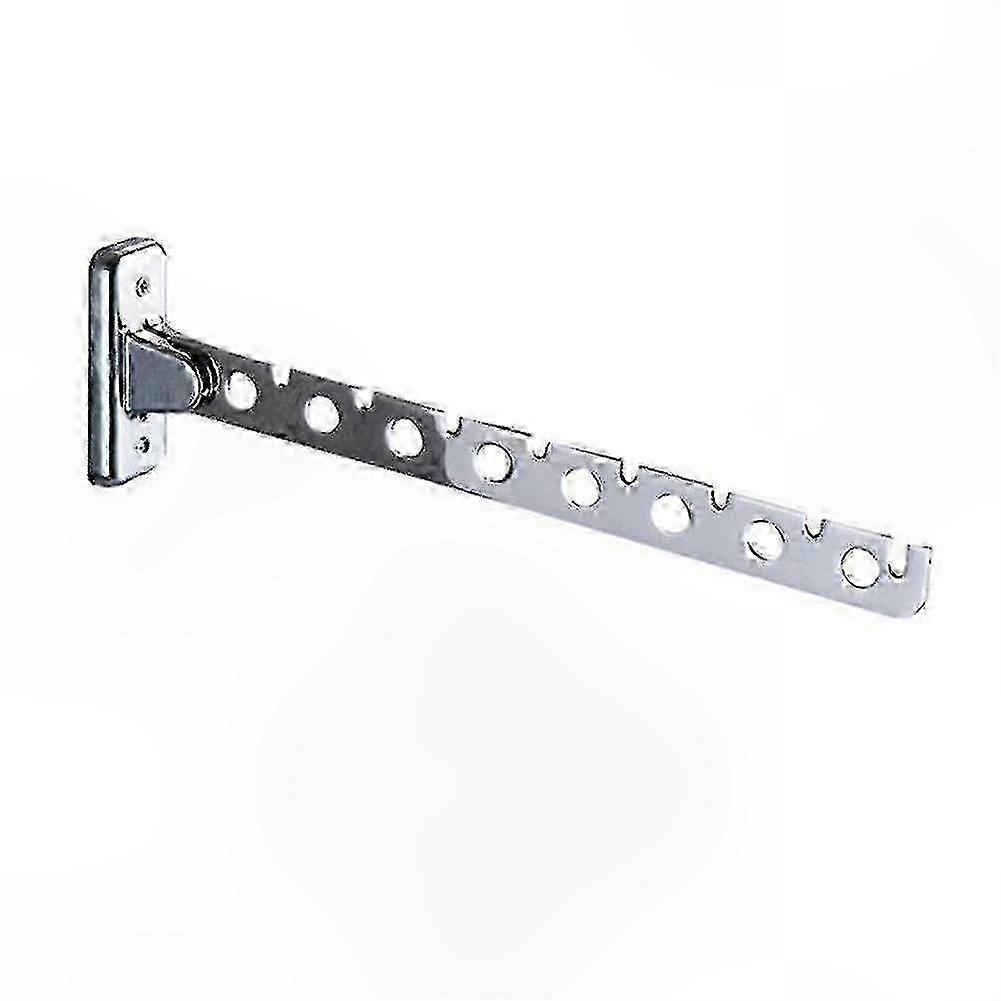 6/8 Hooks Foldable Wall Mounted Stainless Steel Clothes Drying Rack
