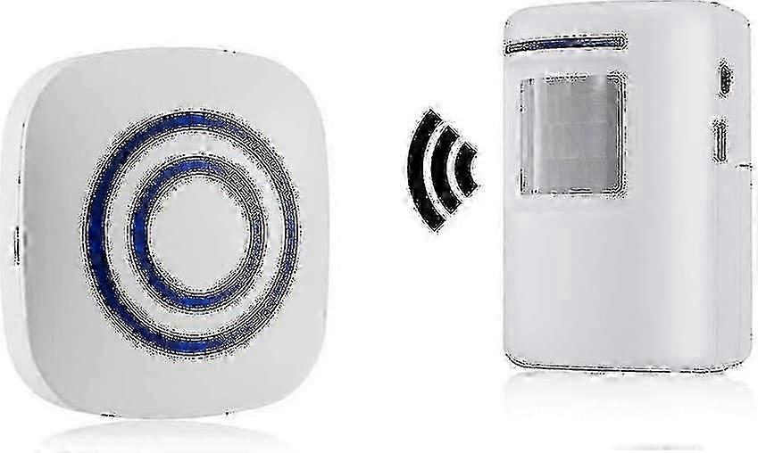 Wireless Motion Sensor Alarm System with 38 Tones for Home Security