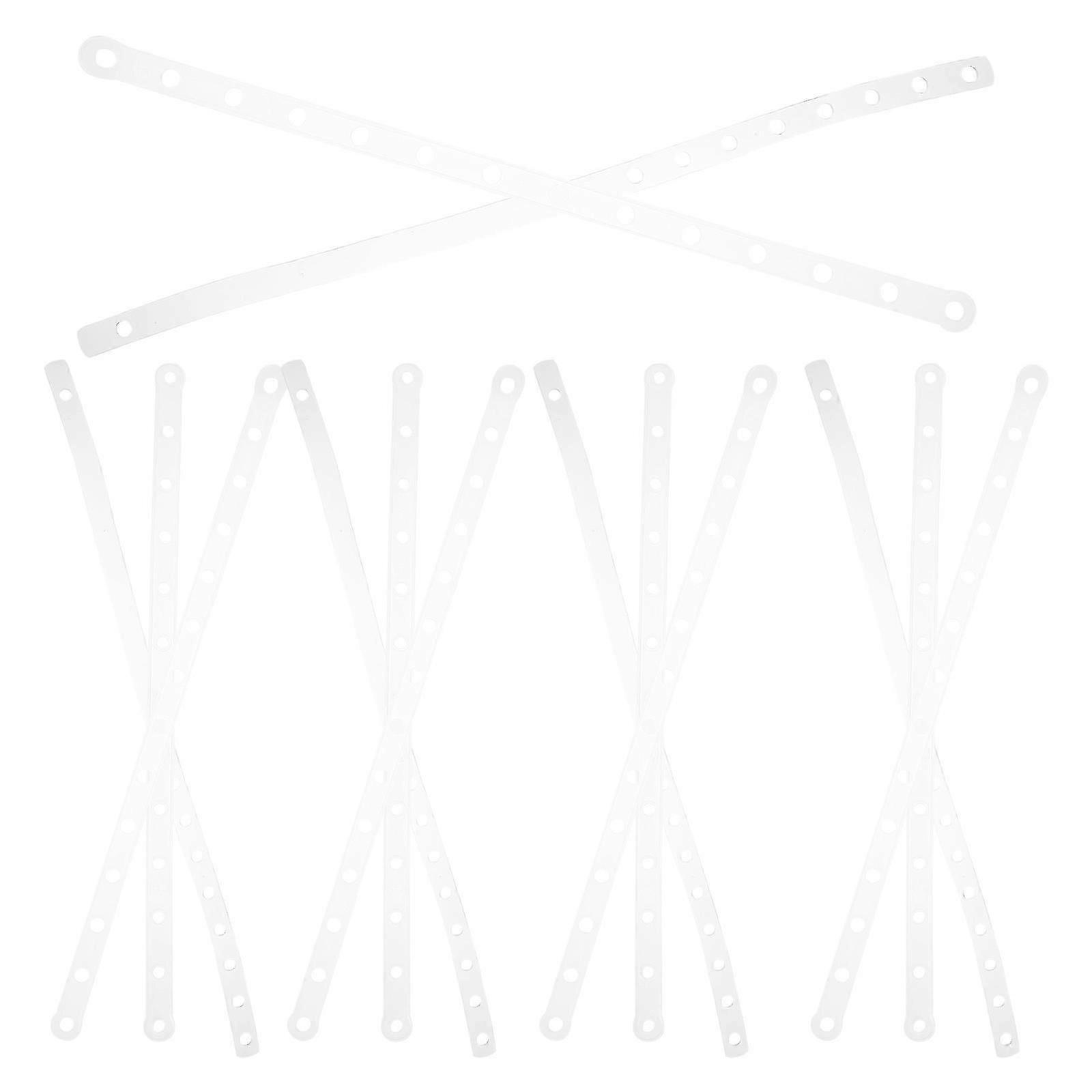Hanger Connector Strips Plastic for Clothes 30Pcs Quick Installation Hooks