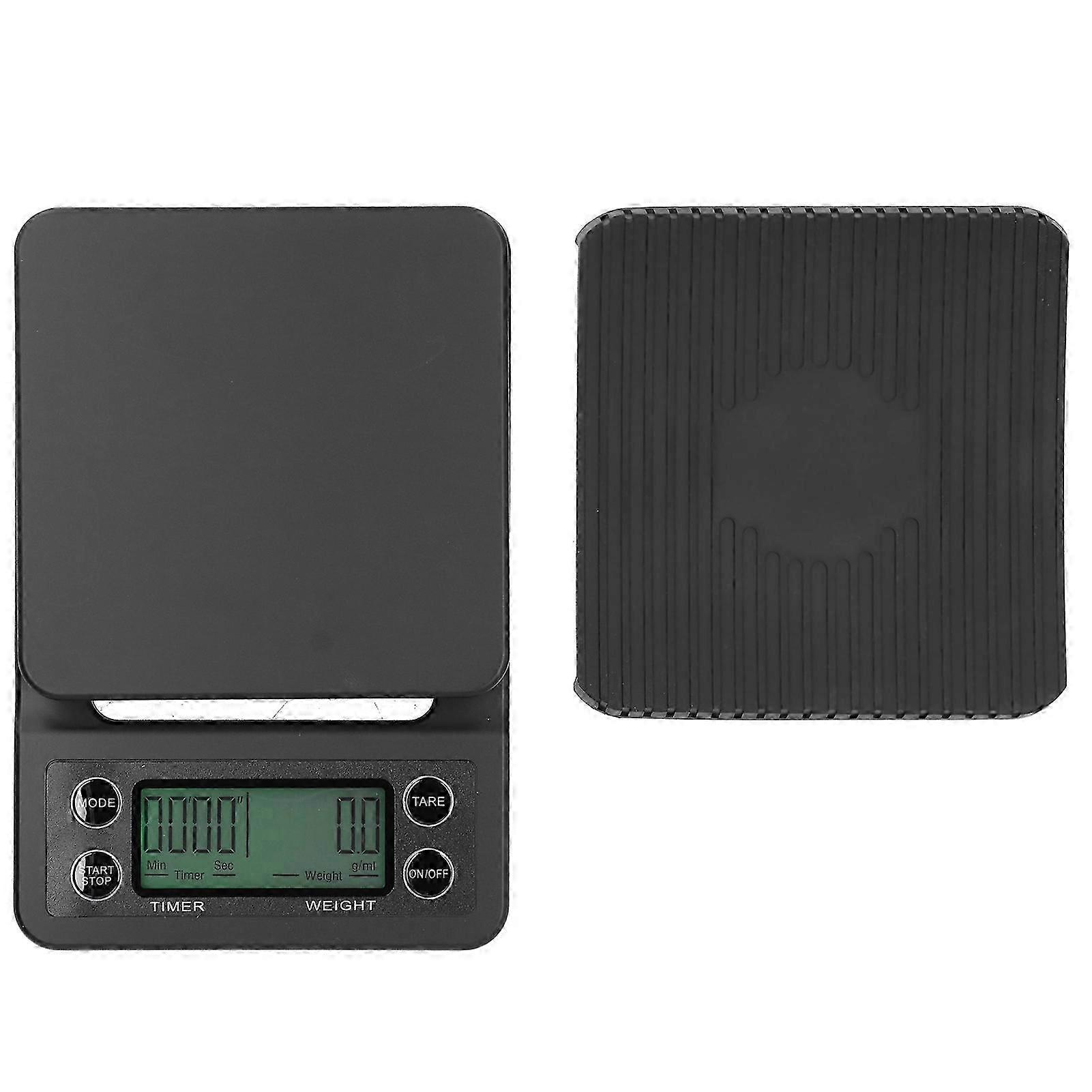 3kg/0.1g Multifunctional Electronic Scale LCD Digital Kitchen Coffee Scale with Timer Function PS