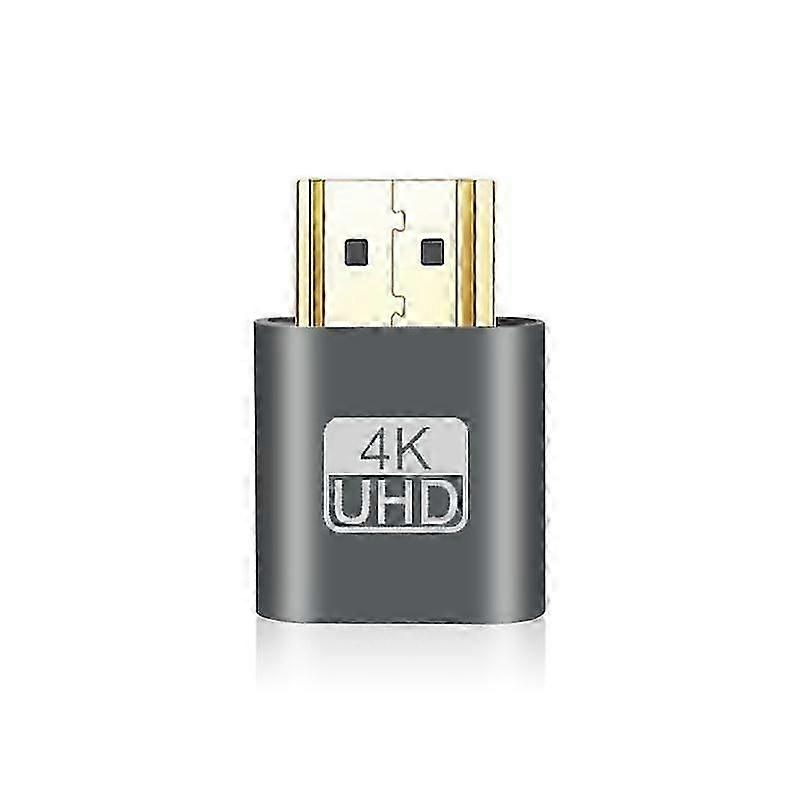 10Pcs HDMI-Compatible Virtual Display Adapter 4K EDID Dummy Plug Headless Ghost Display Emulator Vid