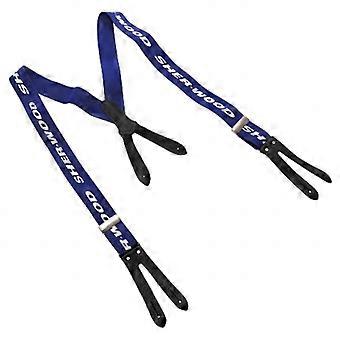 Sherwood Suspenders Leather Pro Junior - blue