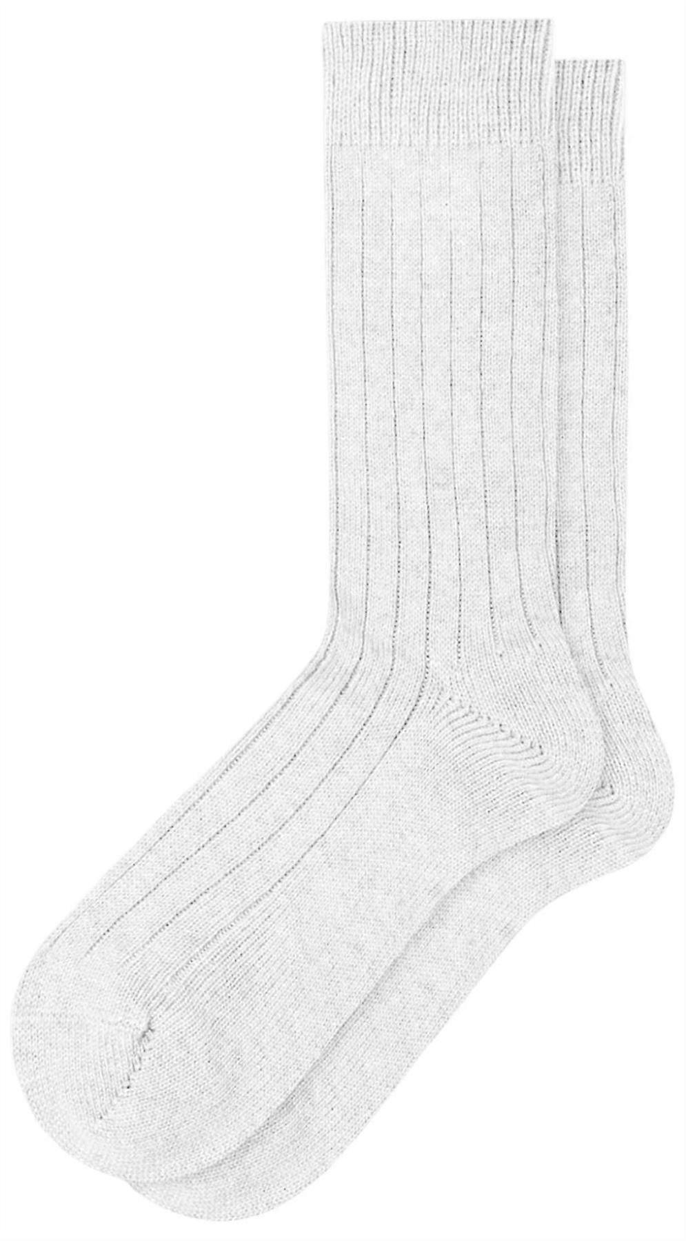 Pantherella Tabitha Cashmere Socks - Winter White