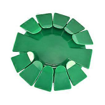 Round Golf Putting Disc for Direction Control Practice, Portable 7.08 In Putting Disc with Outer Entry Panels for Indoor Use and Beginner Practice