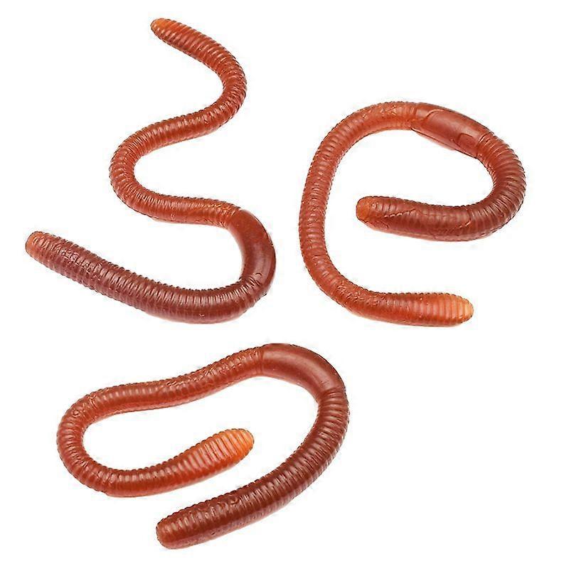 10pcs Simulation Bugs Tricky Toy earthworms Props Prank Prank