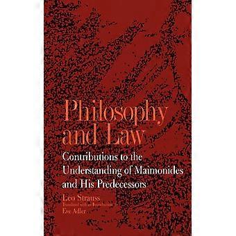 Contribuições da Filosofia e do Direito para a Compreensão de Maimônides e suas Previsões - Leo Strauss - Brochura - Livro em Inglês - História