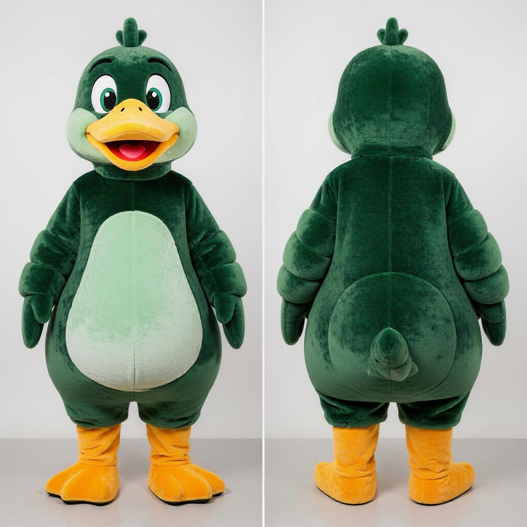 MASTICOT Forest Green Gentle Geese Mascot