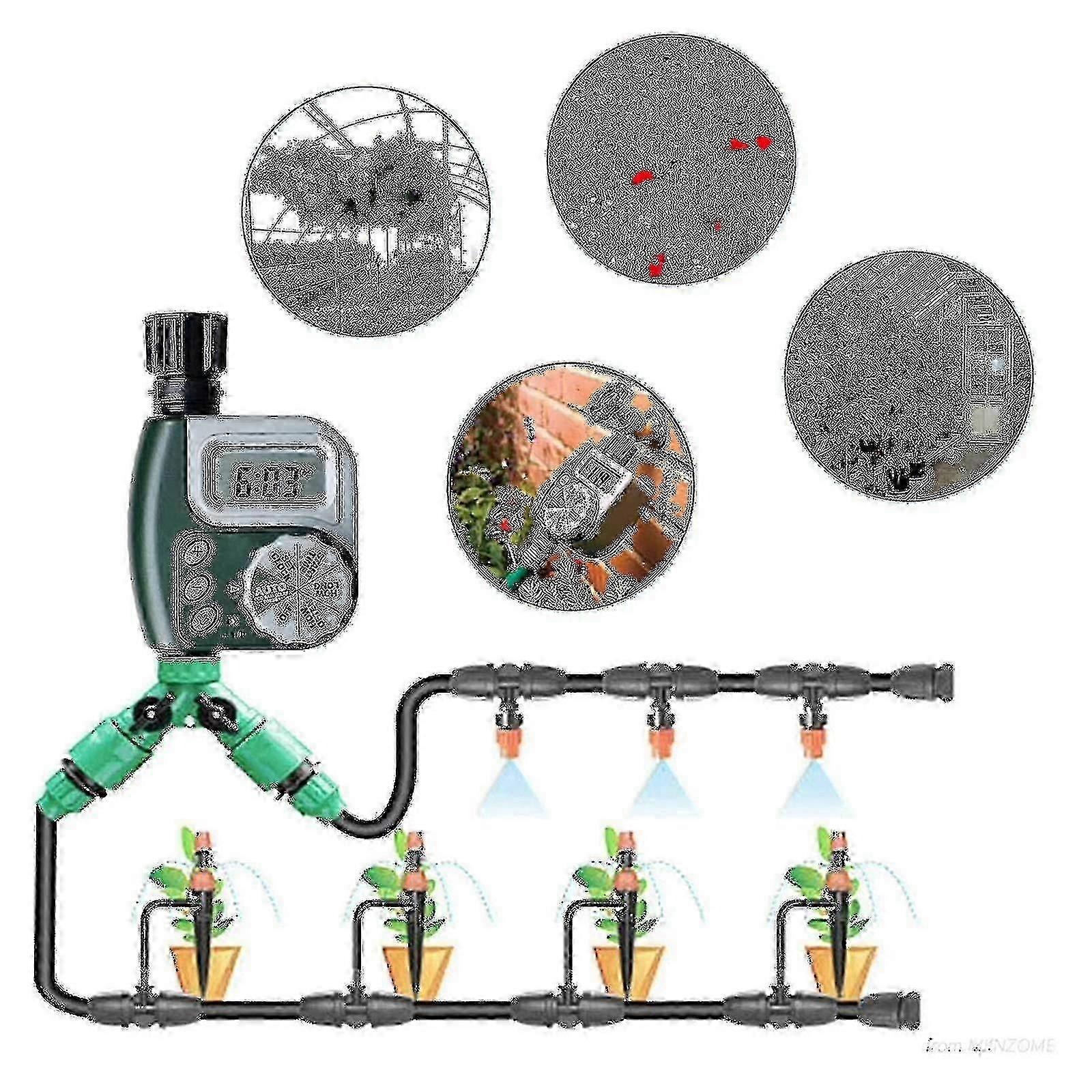 Water Timer, Outdoor Watering Controller Automatic Sprinkler Electronic Hose Timer